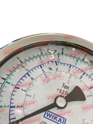 Preview: 144754 Kempf Manometer (360)  Beladem. m. Tonneneint.